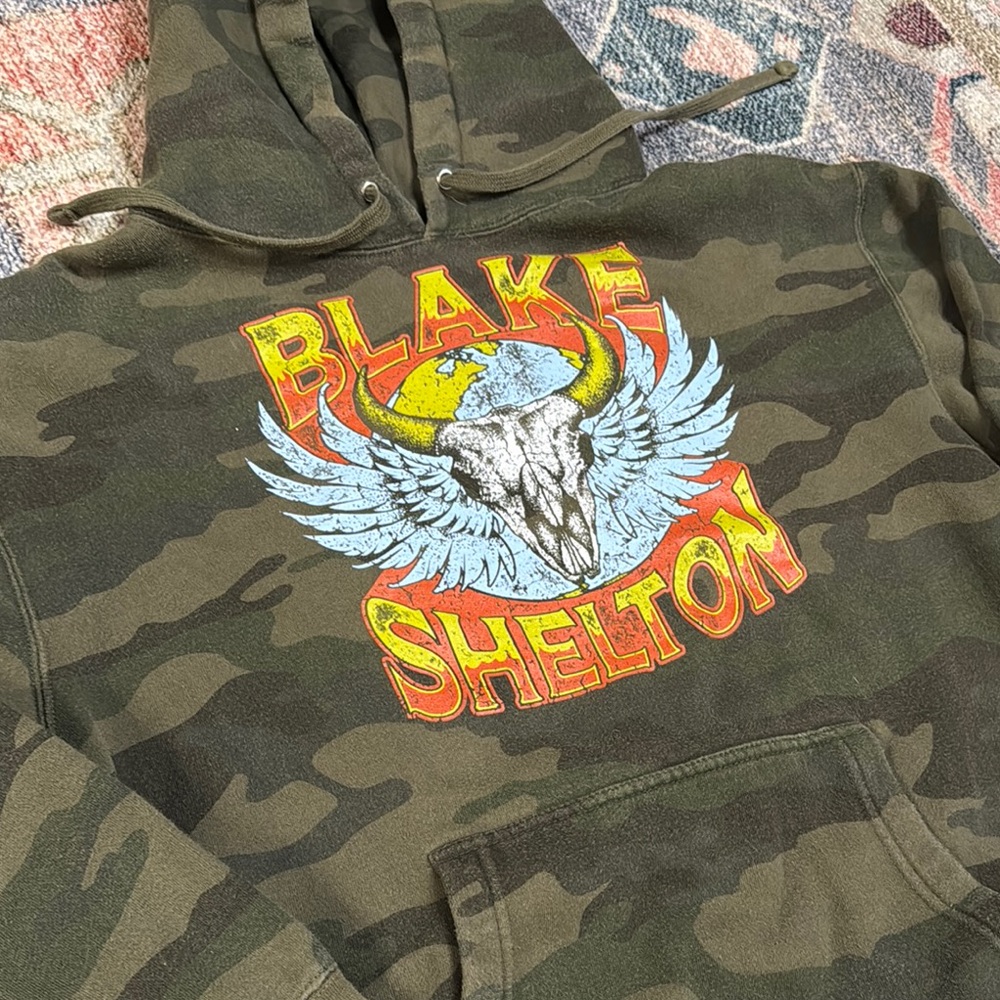 Blake Shelton Camo Hoodie